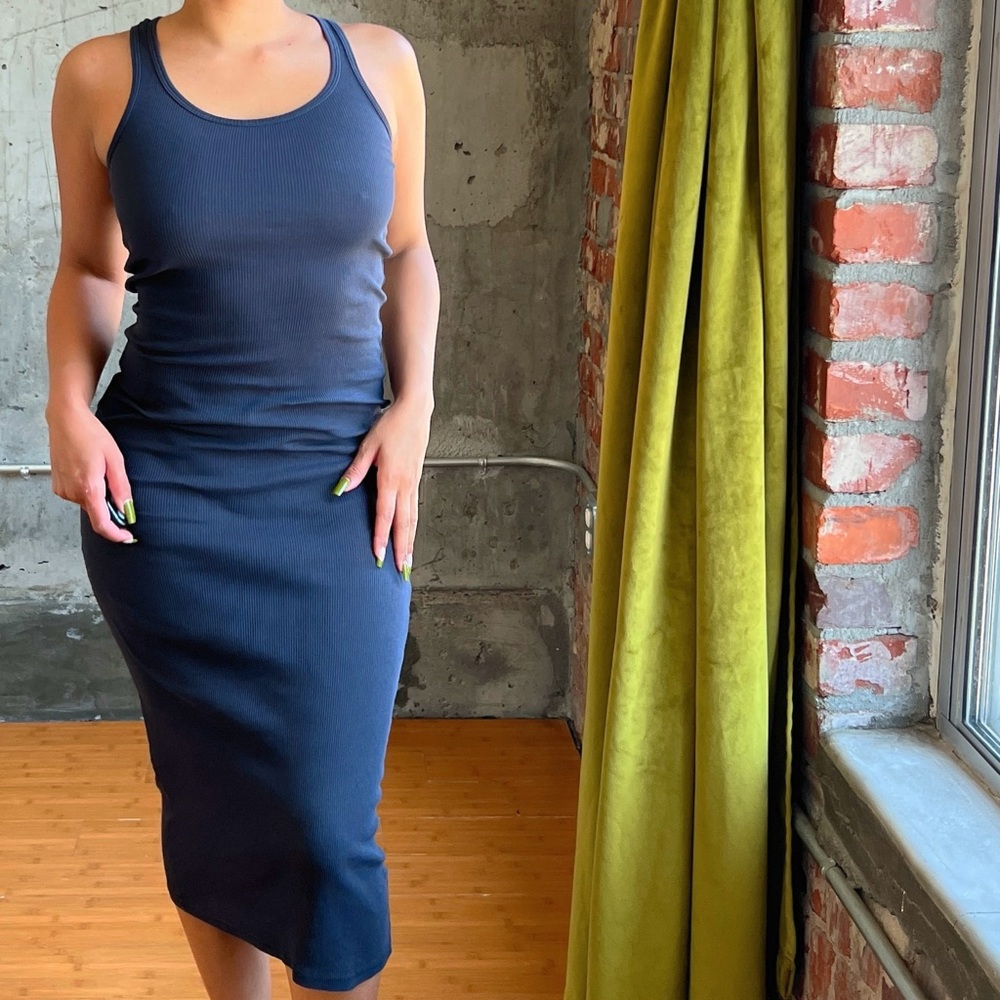 women’s ribbed tank dress
